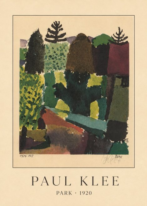 Paul Klee Park II No3 - Póster