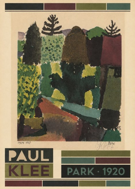 Paul Klee Park II No6 - Póster