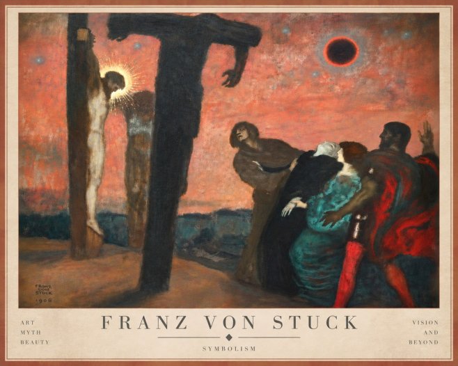 Franz von Stuck Crucifixion No4 - Póster