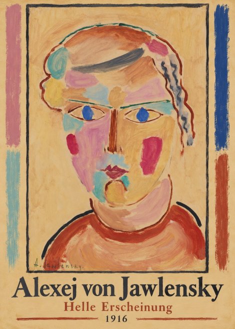 Alexej von Jawlensky Helle Erscheinung No1 - Póster