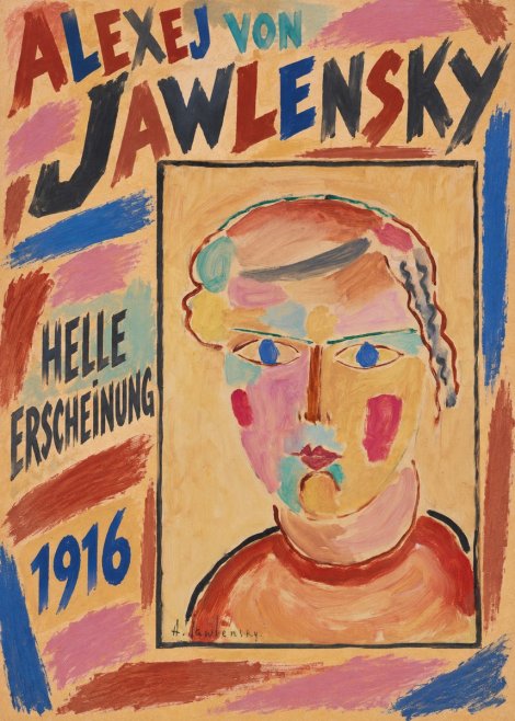 Alexej von Jawlensky Helle Erscheinung No2 - Póster