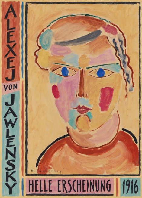Alexej von Jawlensky Helle Erscheinung No3 - Póster
