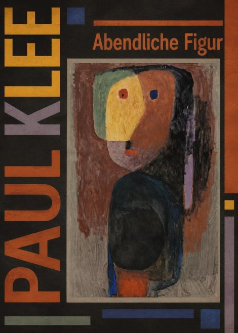 Paul Klee Abendliche Figur No6 - Póster