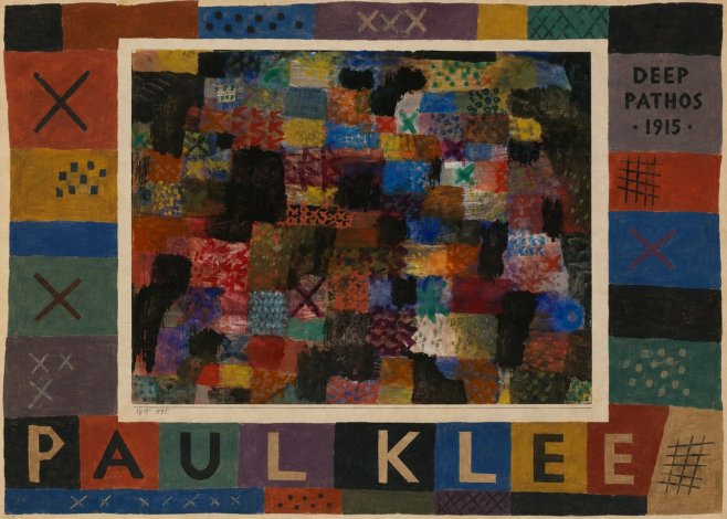 Paul Klee Deep Pathos No5 - Póster