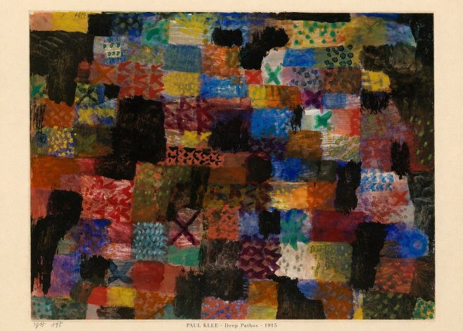 Paul Klee Deep Pathos No6 - Póster