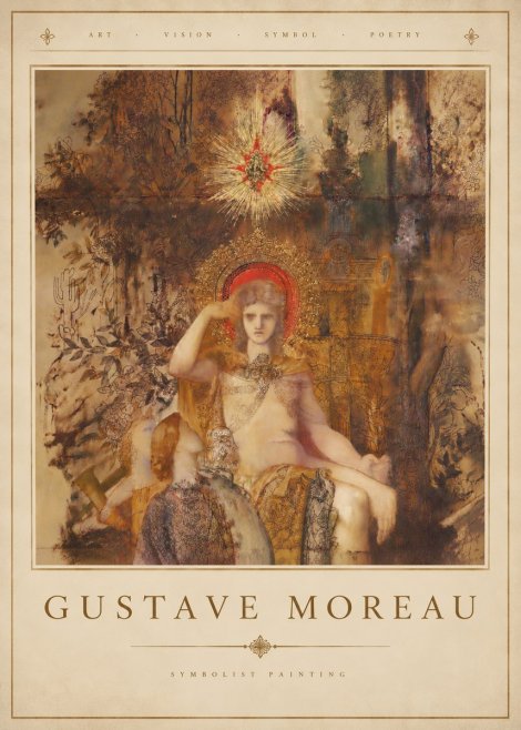 Gustave Moreau Jupiter and Semele III No4 - Póster