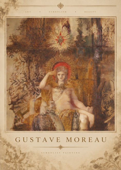 Gustave Moreau Jupiter and Semele III No5 - Póster