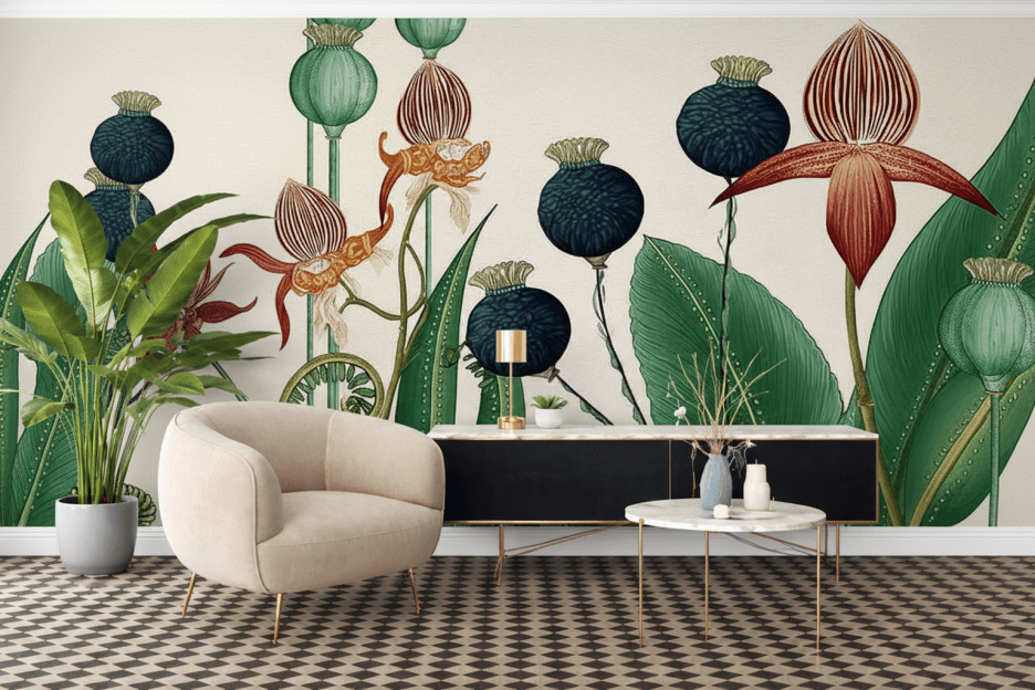 Ethereal Orchid Field