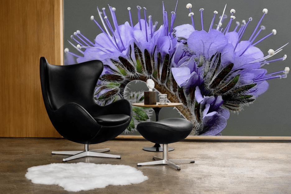 Frosted Petal Tranquility
