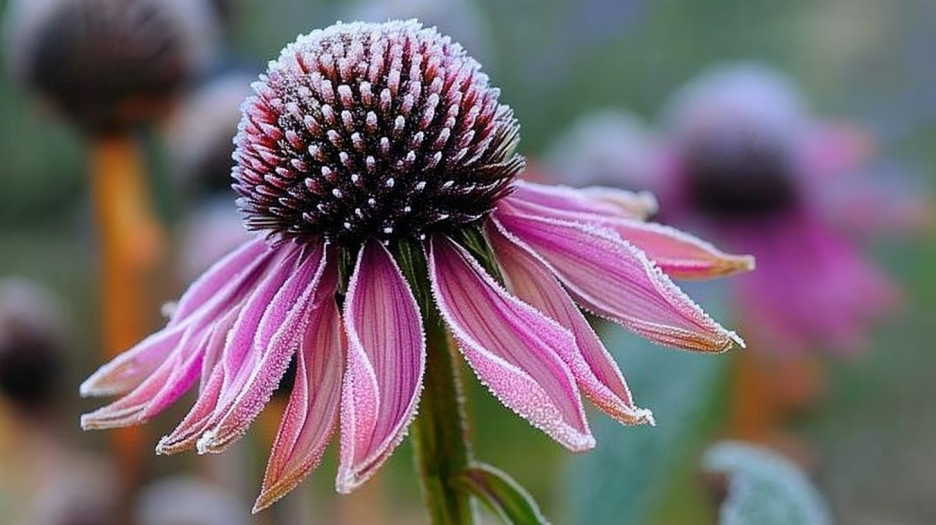 Frosted Blossom Spiral