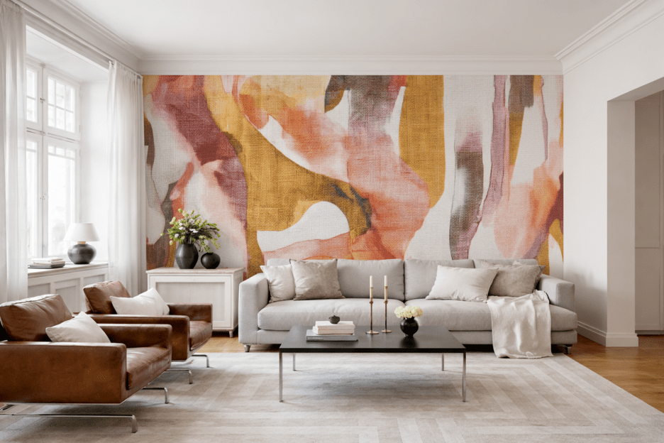 Rippling Silk Abstract