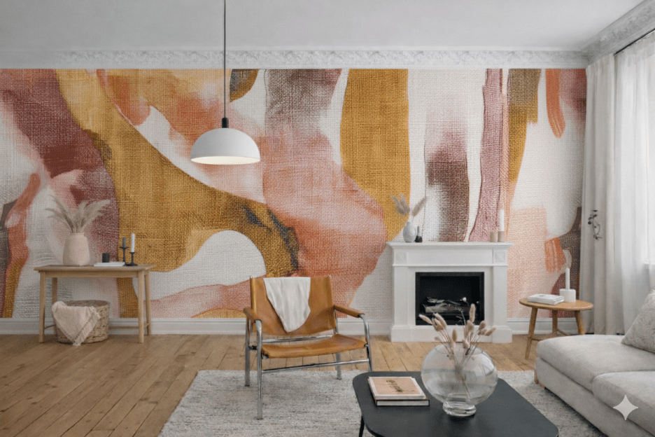 Rippling Silk Abstract