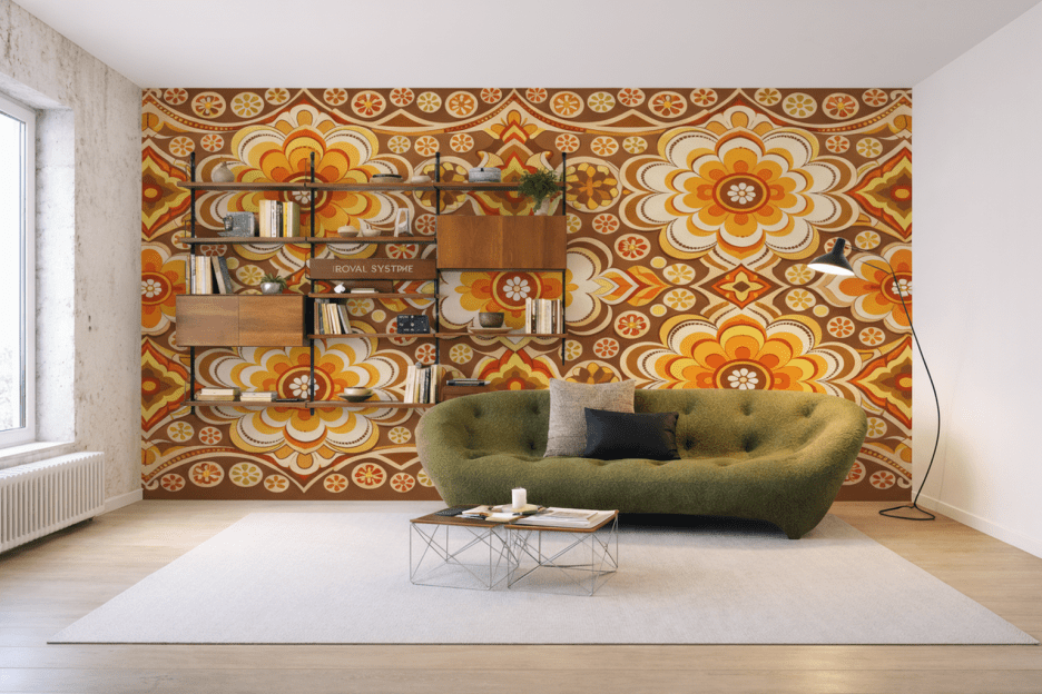 Sunny Floral Tapestry