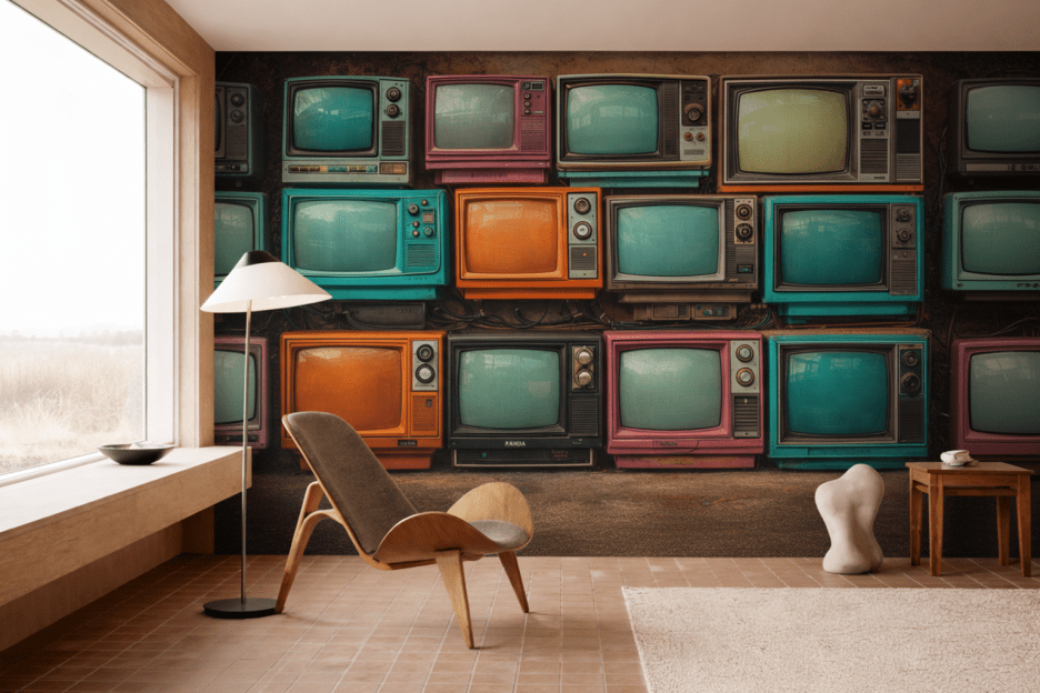 Retro Television Montage