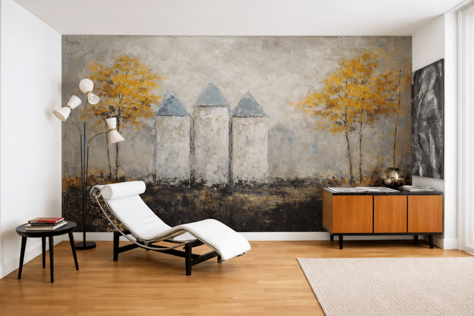 Golden Silhouette Grove