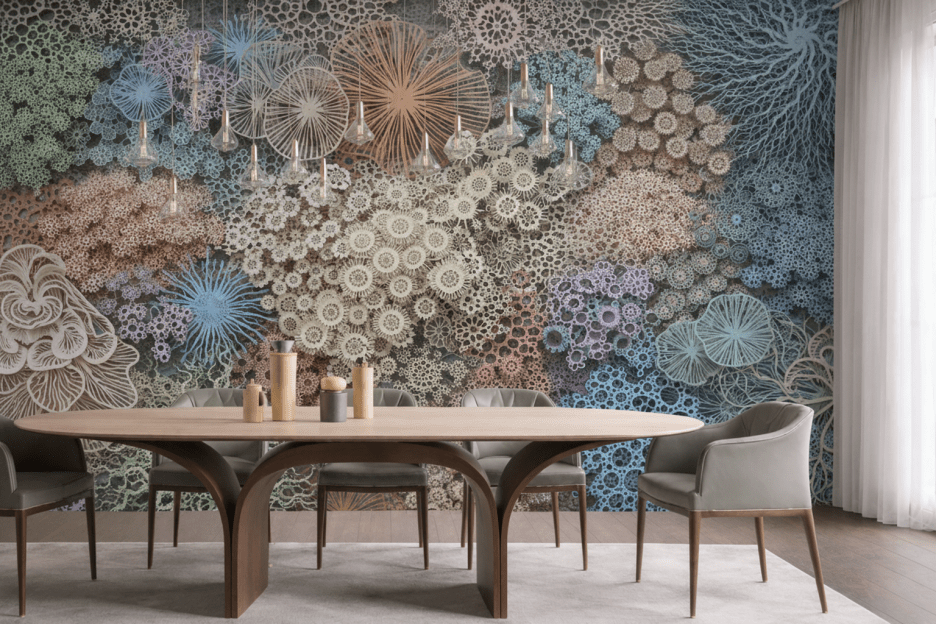 Coral Mosaic Fretwork