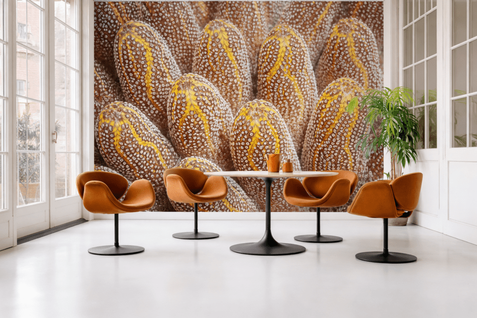 Coral Texture Mural