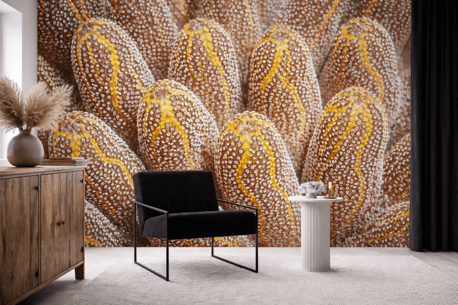 Coral Texture Mural
