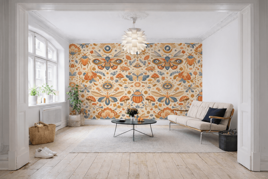 Vibrant Insect Mosaic