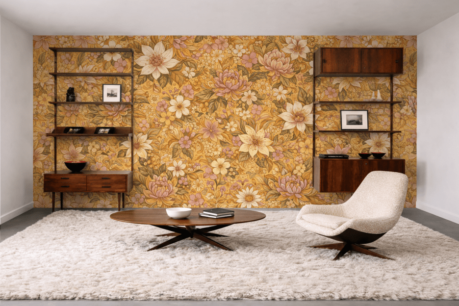 Luminous Petal Mosaic