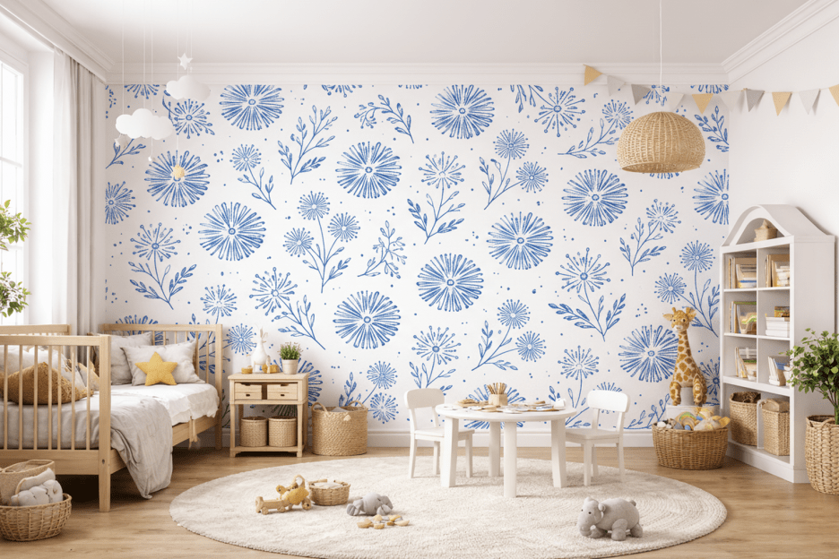 Azure Floral Echo