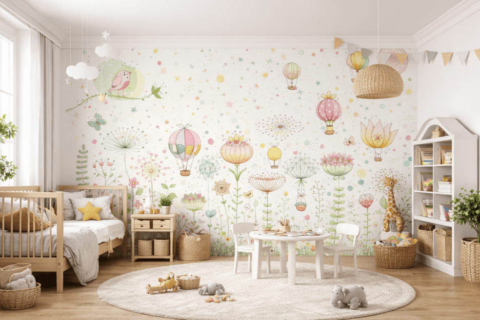 Whimsical Airship Garden