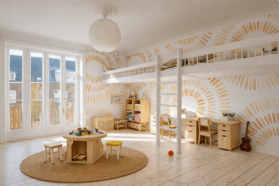 Radiant Pebble Mural