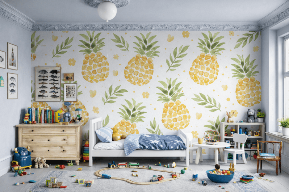 Tropical Pineapple Canvas