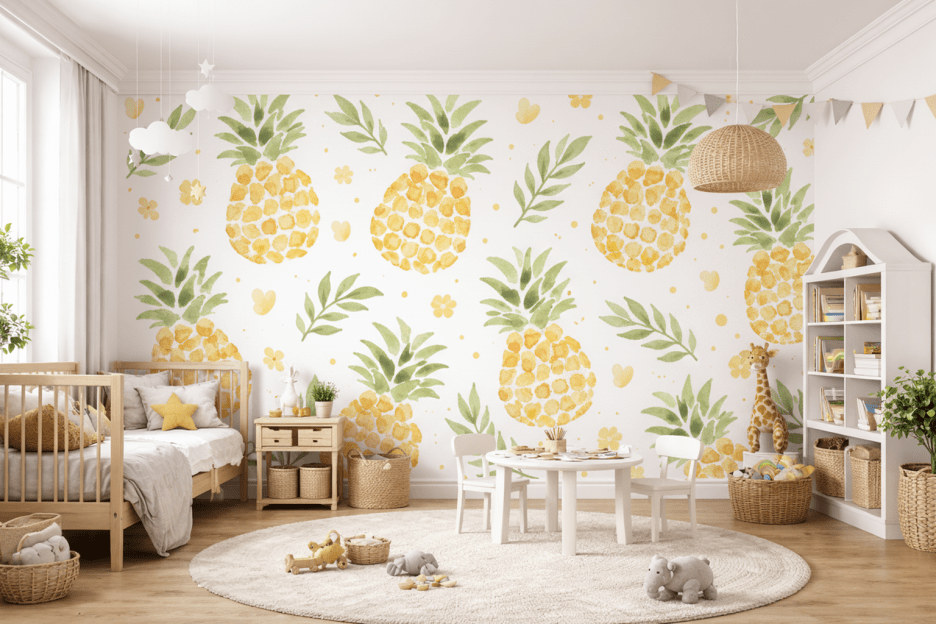 Tropical Pineapple Canvas