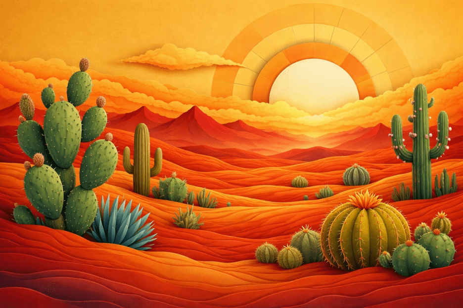 Desert Horizon Mural