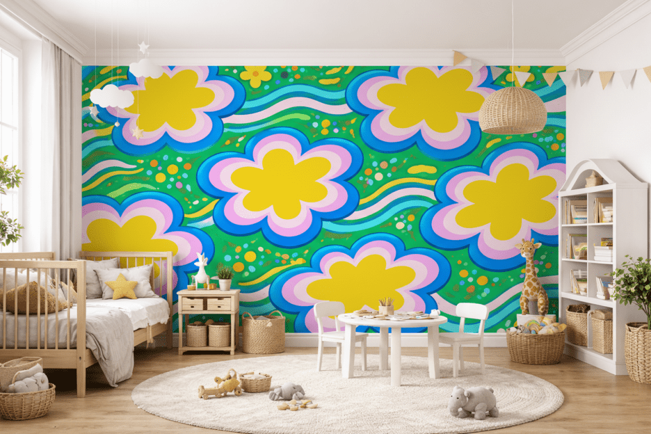 Vibrant Floral Whimsy