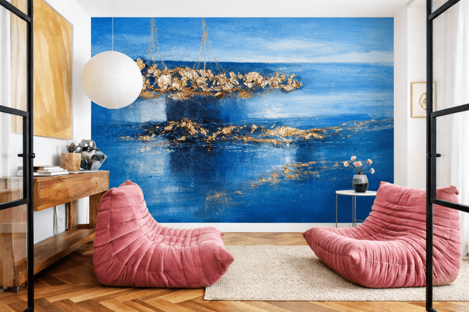 Gilded Waterscape