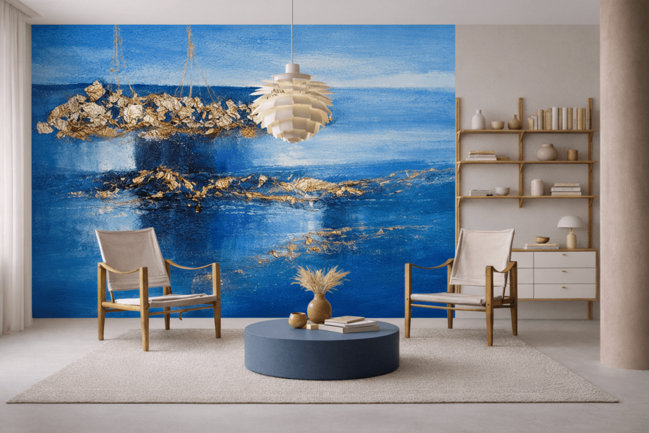 Gilded Waterscape