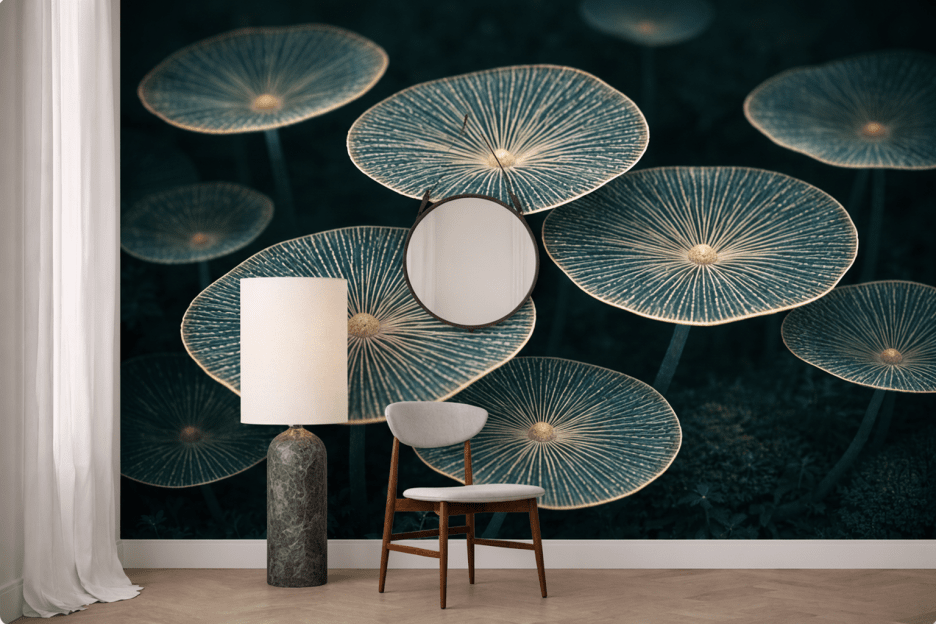 Radiant Mycelium Field