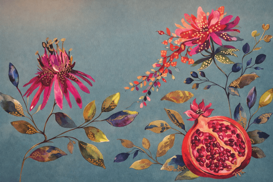 Pomegranate Blossom