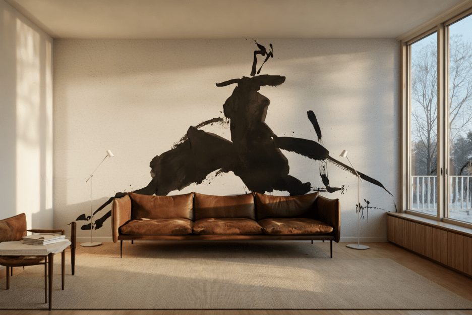 Midnight Brushstroke