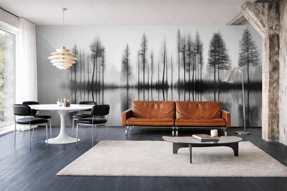 Saffron Forest Mirage