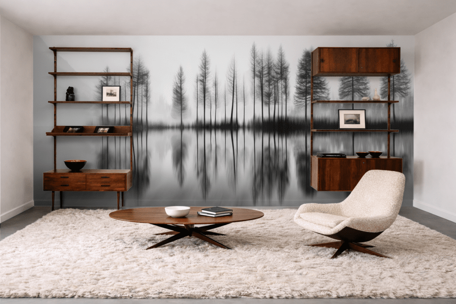 Saffron Forest Mirage