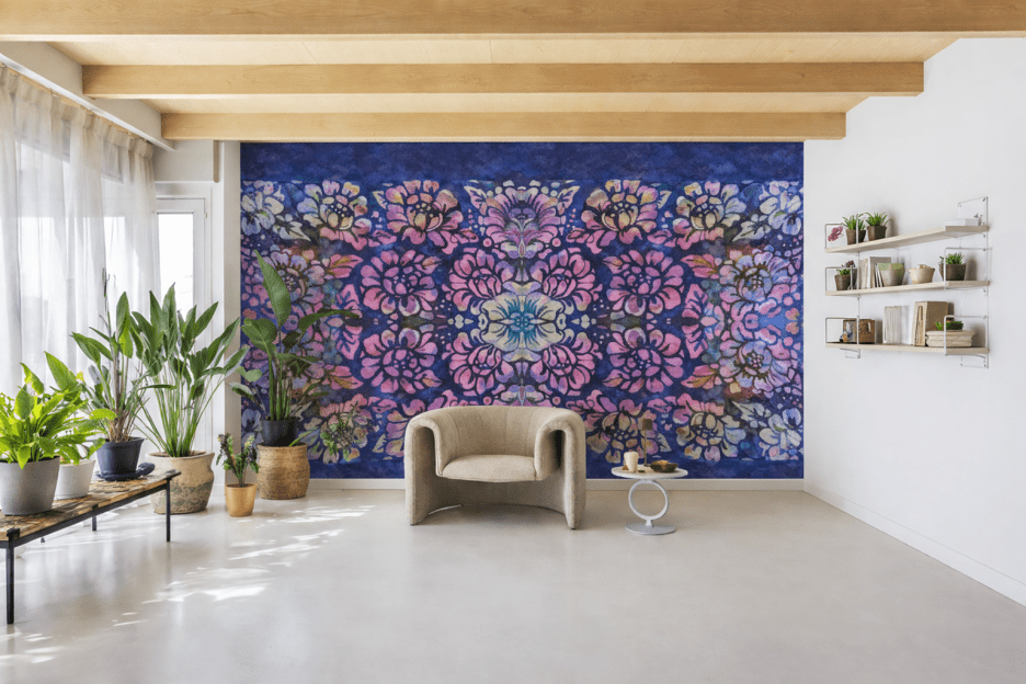 Rippled Petal Tapestry