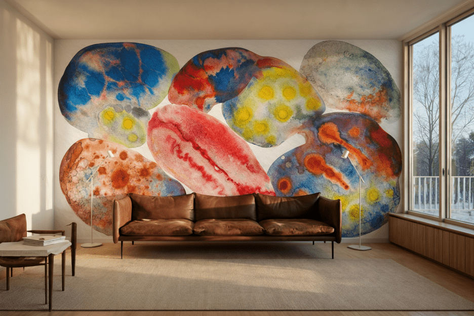 Kaleidoscopic Pebbles