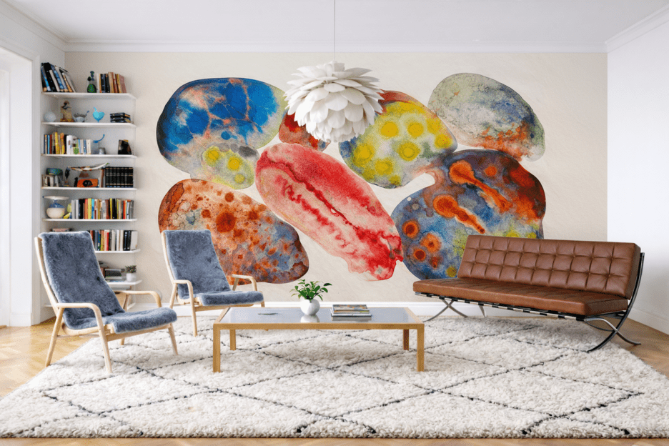 Kaleidoscopic Pebbles