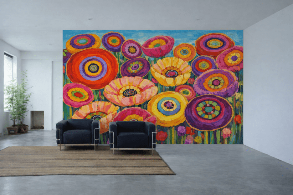 Whimsical Blooming Disks