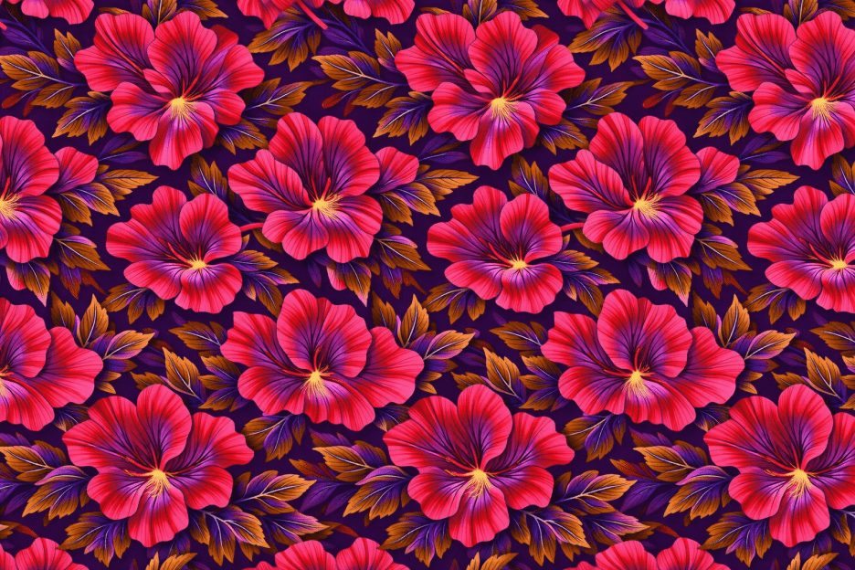 Radiant Hibiscus