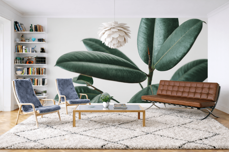 Porcelain Leaf Tapestry