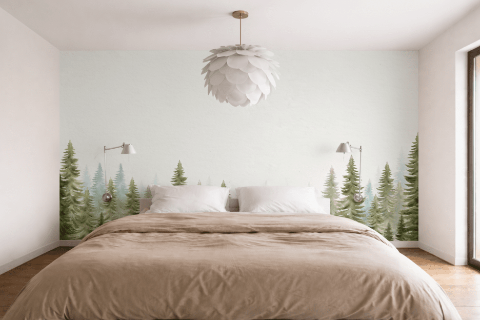 Frosted Pine Shadows