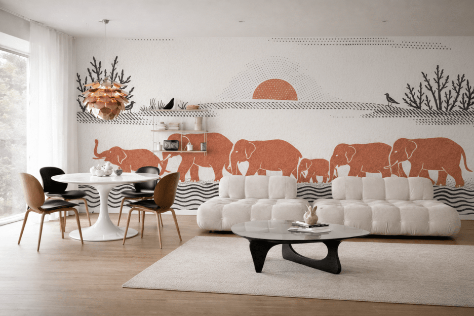 Sunset Elephant Parade