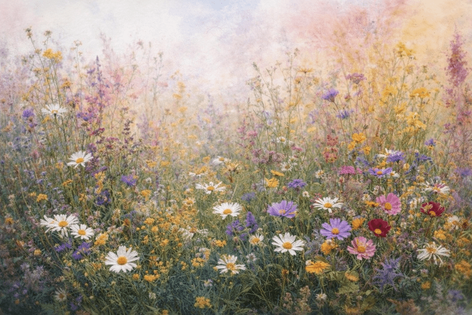 Liminal Blossom Field