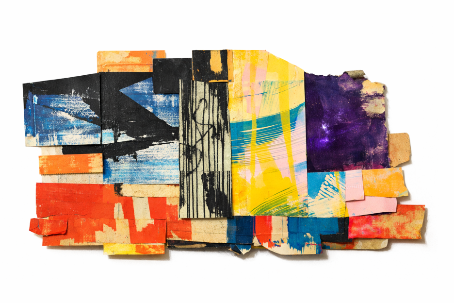 Fragmented Mineral Canvas