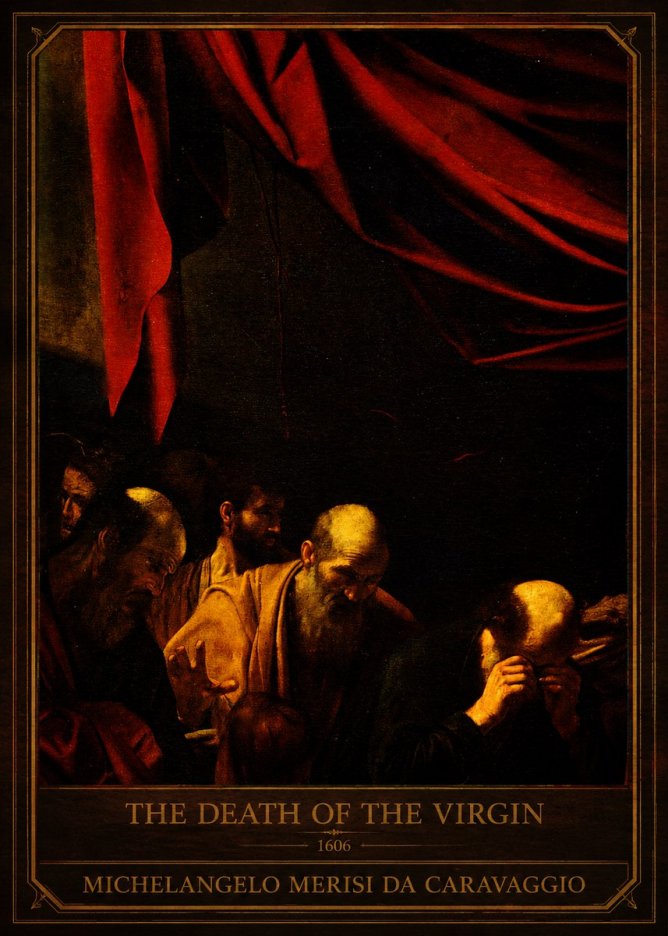 Michelangelo Merisi da Caravaggio The Death of the Virgin I No1 - Póster