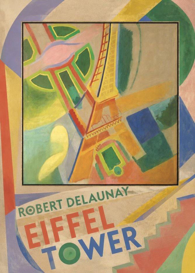 Robert Delaunay Eiffel Tower No2 - Póster